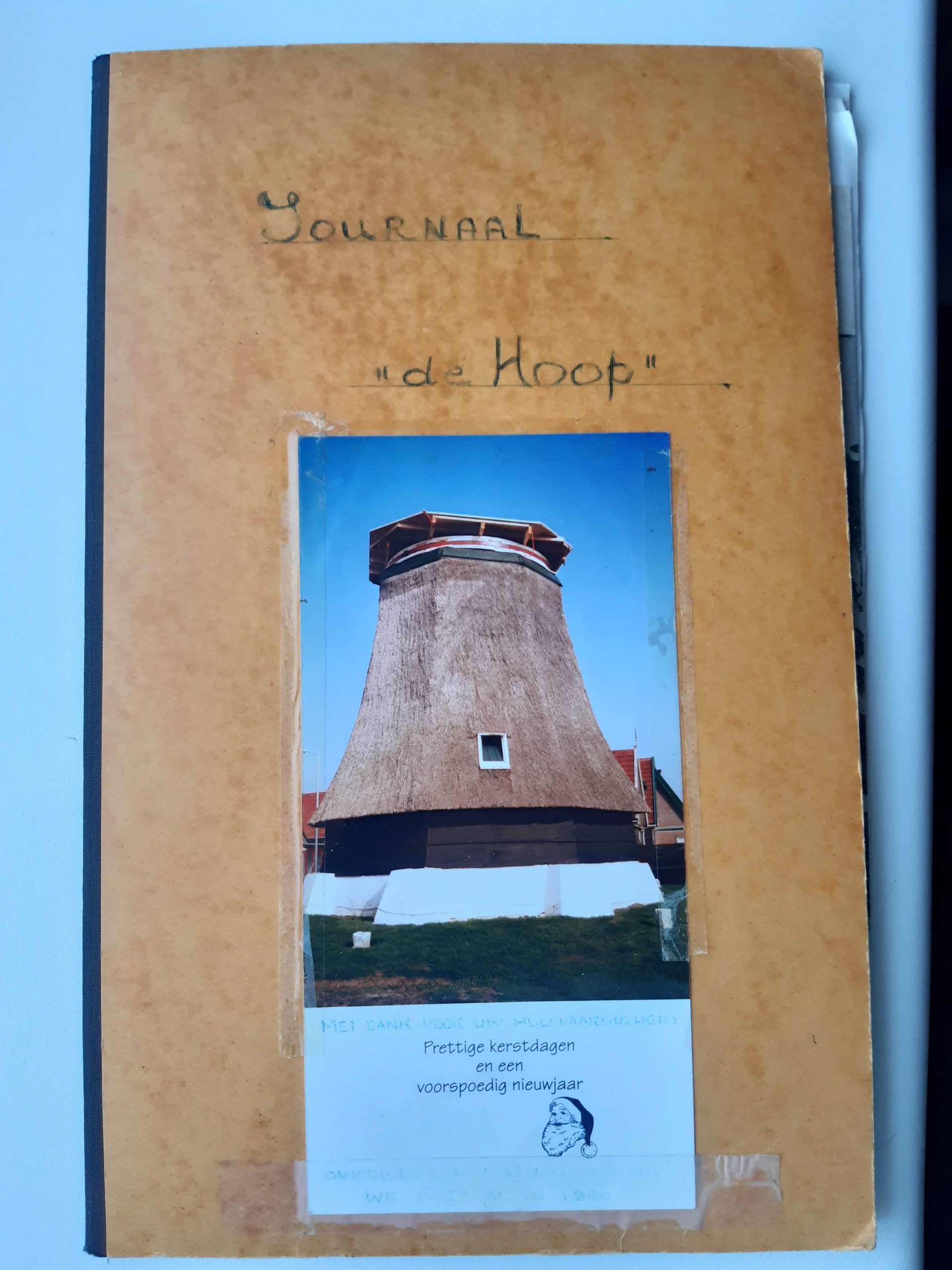 Logboek restauratie De Hoop 1991-2001